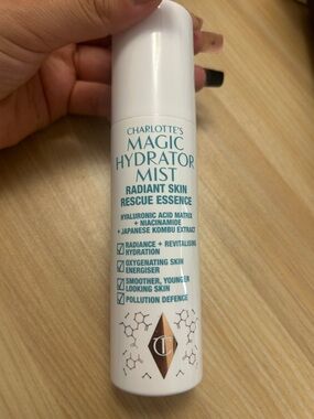 Charlotte Tilbury Magic Hydrator Mist — White Bottle with Teal Text